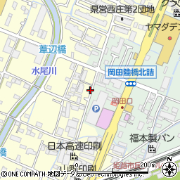 兵庫県姫路市岡田135周辺の地図