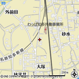 愛知県知多郡武豊町冨貴小桜183周辺の地図