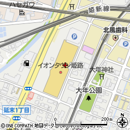 ラメール　姫路店周辺の地図