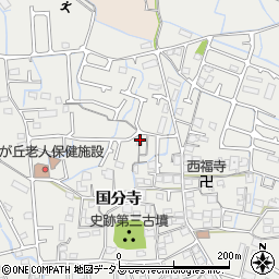 兵庫県姫路市御国野町国分寺299周辺の地図
