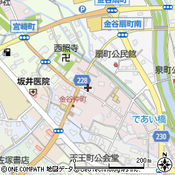 西日本電信電話ＮＴＴ金谷交換所周辺の地図