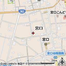 静岡県浜松市浜名区宮口559周辺の地図