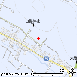 兵庫県加古川市志方町山中周辺の地図