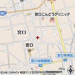 静岡県浜松市浜名区宮口576周辺の地図