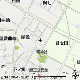 愛知県西尾市一色町開正屋敷27周辺の地図