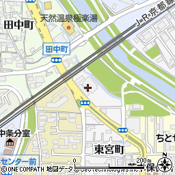 大阪府茨木市東宮町7周辺の地図