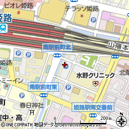 兵庫県姫路市南駅前町周辺の地図