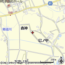 愛知県豊橋市石巻平野町巳ノ甲65周辺の地図