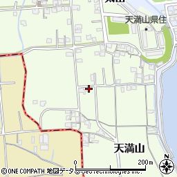 兵庫県揖保郡太子町天満山62-2周辺の地図