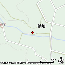 岡山県加賀郡吉備中央町納地888周辺の地図