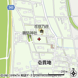 静岡県磐田市壱貫地433周辺の地図