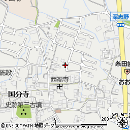 兵庫県姫路市御国野町国分寺743-12周辺の地図