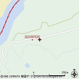 広島県三次市作木町門田406周辺の地図