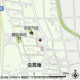 静岡県磐田市壱貫地431-2周辺の地図