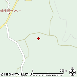 広島県三次市作木町大山456周辺の地図