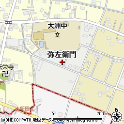 静岡県藤枝市弥左衛門513周辺の地図