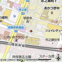 兵庫県姫路市市之郷町4丁目26周辺の地図