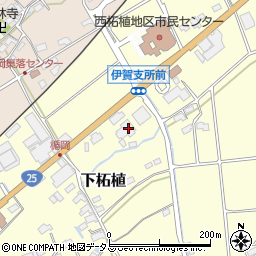 三重県伊賀市下柘植702周辺の地図