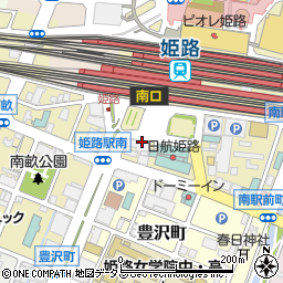 日本生命保険相互会社　姫路支社周辺の地図