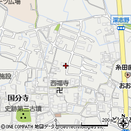 兵庫県姫路市御国野町国分寺743-11周辺の地図