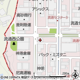 阪神卸団地振興株式会社周辺の地図