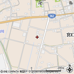 静岡県浜松市浜名区宮口1614周辺の地図