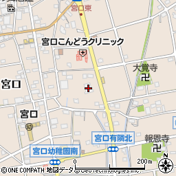 静岡県浜松市浜名区宮口1501周辺の地図