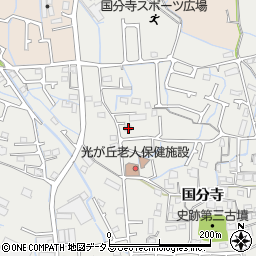 兵庫県姫路市御国野町国分寺261周辺の地図