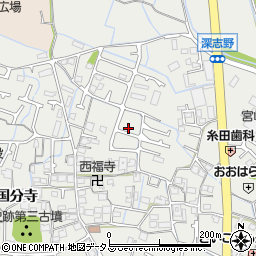 兵庫県姫路市御国野町国分寺743-21周辺の地図