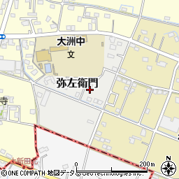 静岡県藤枝市弥左衛門511-10周辺の地図