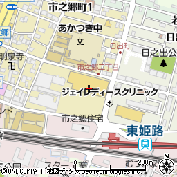 兵庫県姫路市市之郷町3丁目周辺の地図