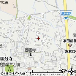 兵庫県姫路市御国野町国分寺743-20周辺の地図