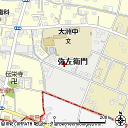 静岡県藤枝市弥左衛門514周辺の地図