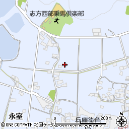兵庫県加古川市志方町永室119周辺の地図