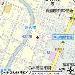 兵庫県姫路市岡田150周辺の地図