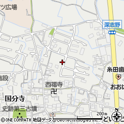 兵庫県姫路市御国野町国分寺743-9周辺の地図