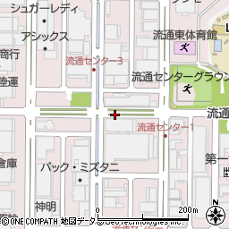 兵庫県西宮市山口町阪神流通センター周辺の地図
