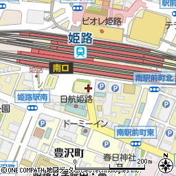 えきそば まねき JR姫路駅 新山陽本線上りホーム周辺の地図