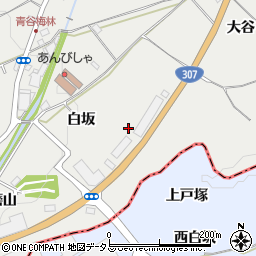 京都府城陽市市辺白坂周辺の地図