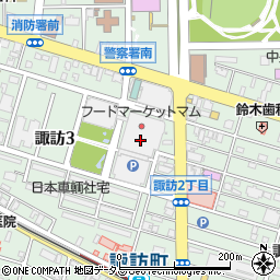 豊川市役所　家庭児童相談室周辺の地図