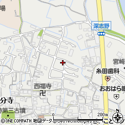 兵庫県姫路市御国野町国分寺743-28周辺の地図