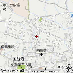 兵庫県姫路市御国野町国分寺293-5周辺の地図