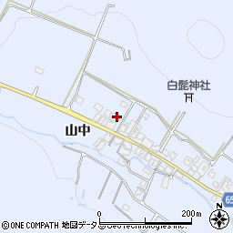 兵庫県加古川市志方町山中180周辺の地図