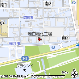 増田電化工場周辺の地図
