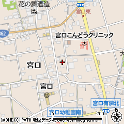 静岡県浜松市浜名区宮口583周辺の地図