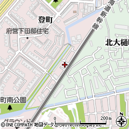 大阪府高槻市登町45周辺の地図