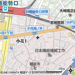 小花藤ノ木ビル周辺の地図