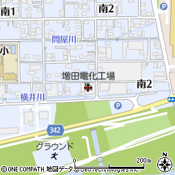 有限会社増田電化工場周辺の地図