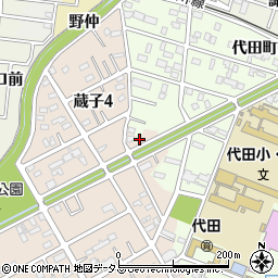 愛知県豊川市蔵子4丁目1周辺の地図