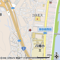 兵庫県姫路市広畑区西蒲田1400周辺の地図